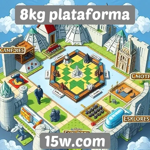 8kg plataforma oferece diversidade em jogos de estratégia